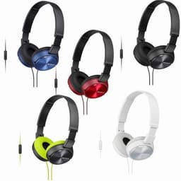 <好旺角>強力推薦Sony MDR-ZX310AP 智慧型手機線控 立體耳機 麥可風 原廠保固一年 另贈多功能保護袋