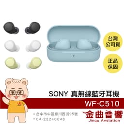 SONY 索尼 WF-C510  輕量小巧 持久續航 DSEE IPX4 真無線耳機 | 金曲音響